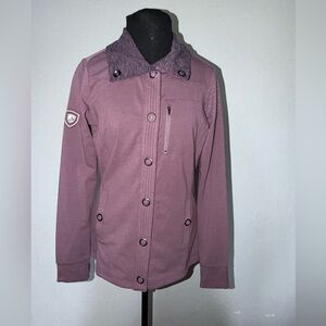 Kuhl Krush Cotton Blend Jacket Size Small Purple EUC